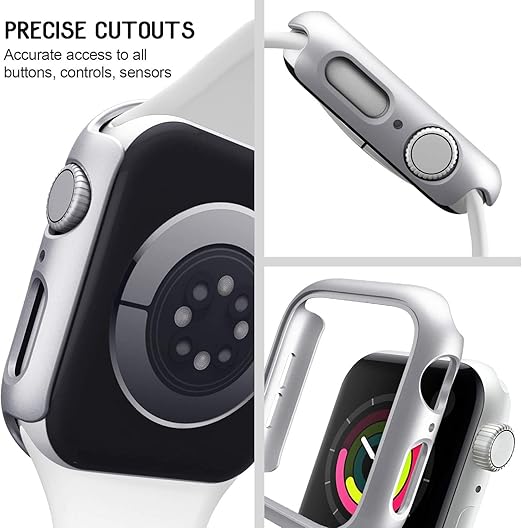 Anank Watch 44MM Glass with Case | Silver Anank Watch 44MM Glass with Case | Silver